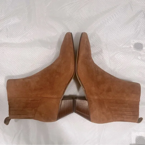 Boden NWOT Western Ankle Boots in Tan Women’s Sz 39 (US 8) - Picture 6 of 12